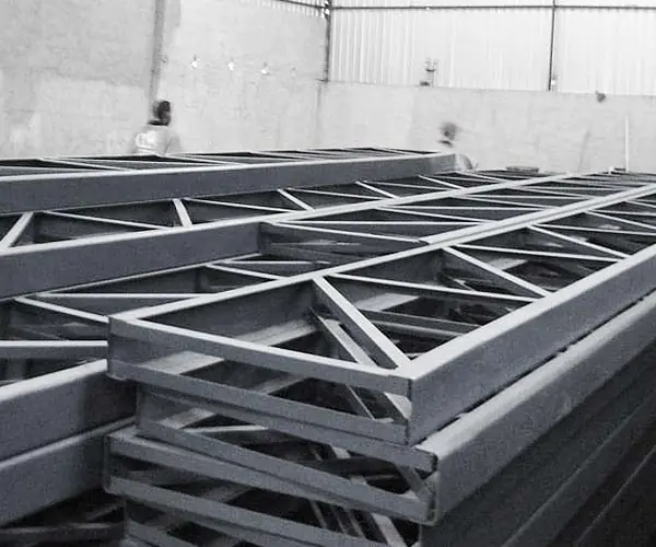 fabricação de estrutura metálica